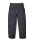 MR.OLIVE / RINSE WASH 12oz CRUNCH DEINIM / WIDE TAPERED BELTED JEANS / ミスターオリーブ リンスウォッシュ 12オンス クランチデニム / ワイドテーパード ベルト付きジーンズ